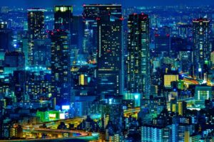 地球・東京の夜景